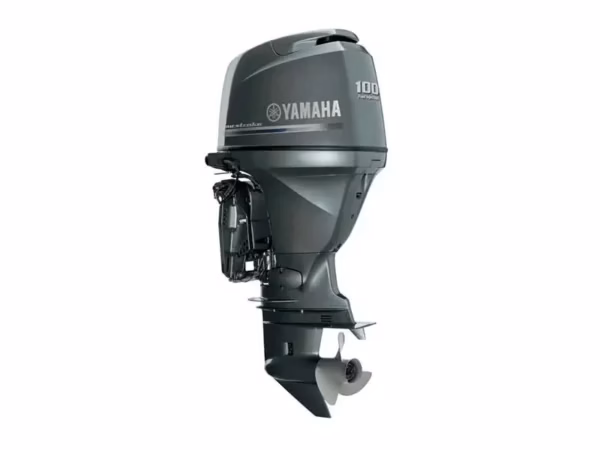 Used Yamaha 100 HP 4-Stroke Outboard Motor Engine