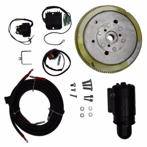 Electric Start Motor Flywheel Kit Yamaha Outboard E 75HP 85HP 2 Stroke Enduro