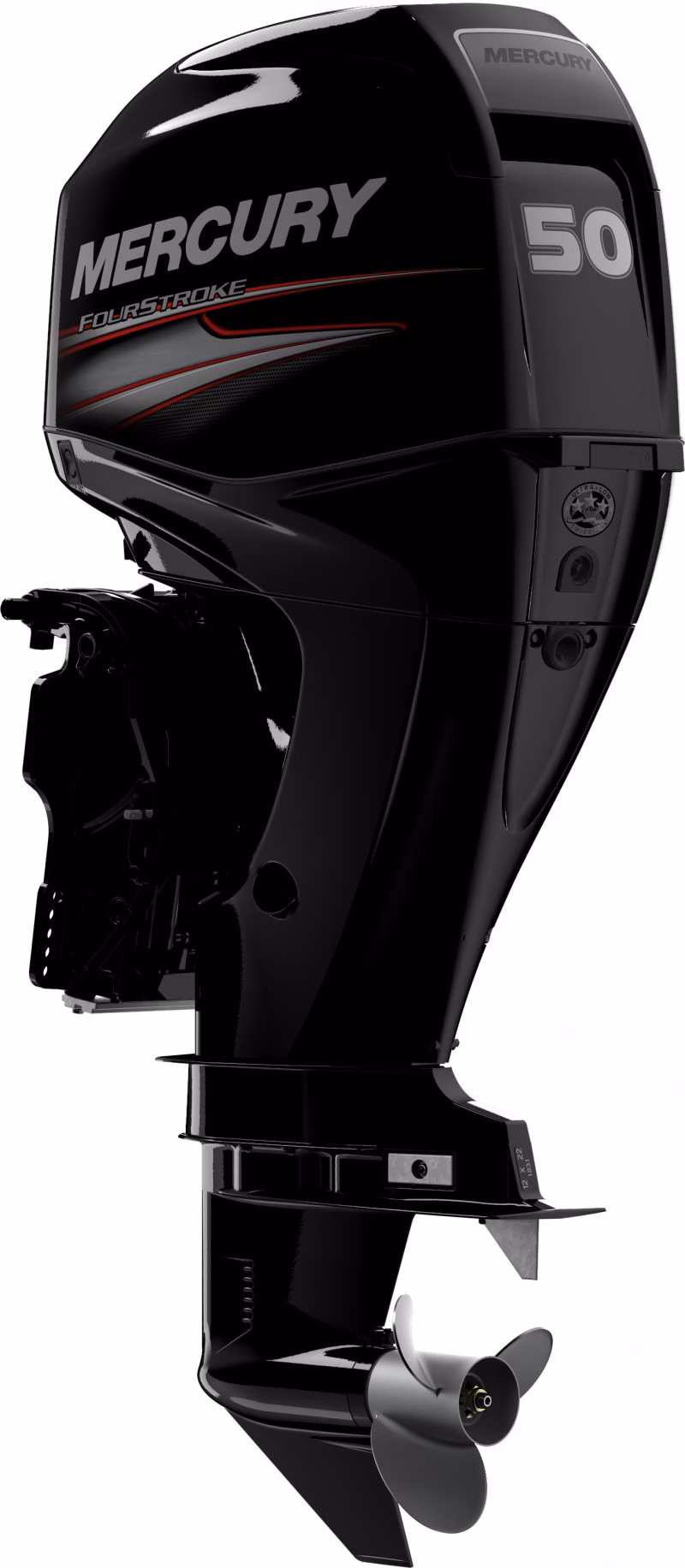 Used Mercury 50hp Outboard Motor Four Stroke