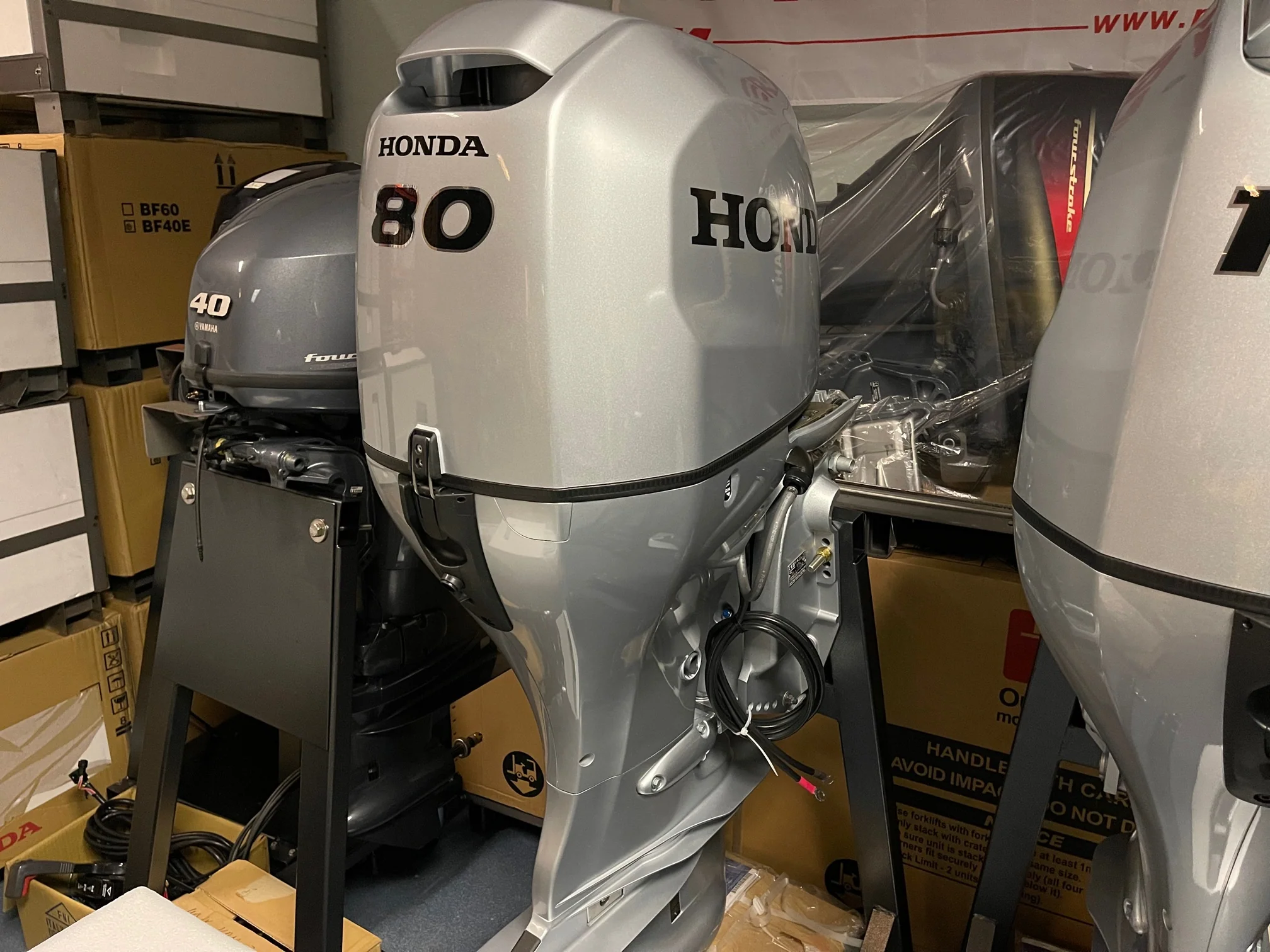 Honda BF80 outboard motor - Image 4