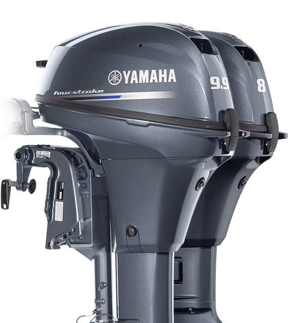 Used Yamaha 9.9hp Outboard Motor - Image 2