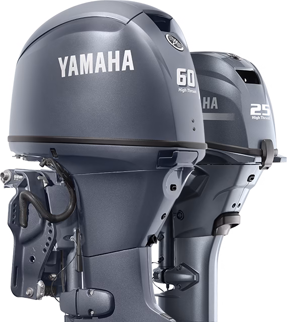 Used Yamaha 60hp Outboard Motor - Image 2