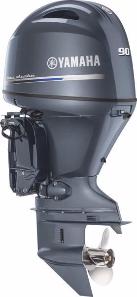Used Yamaha 90hp Twin Outboard Motor