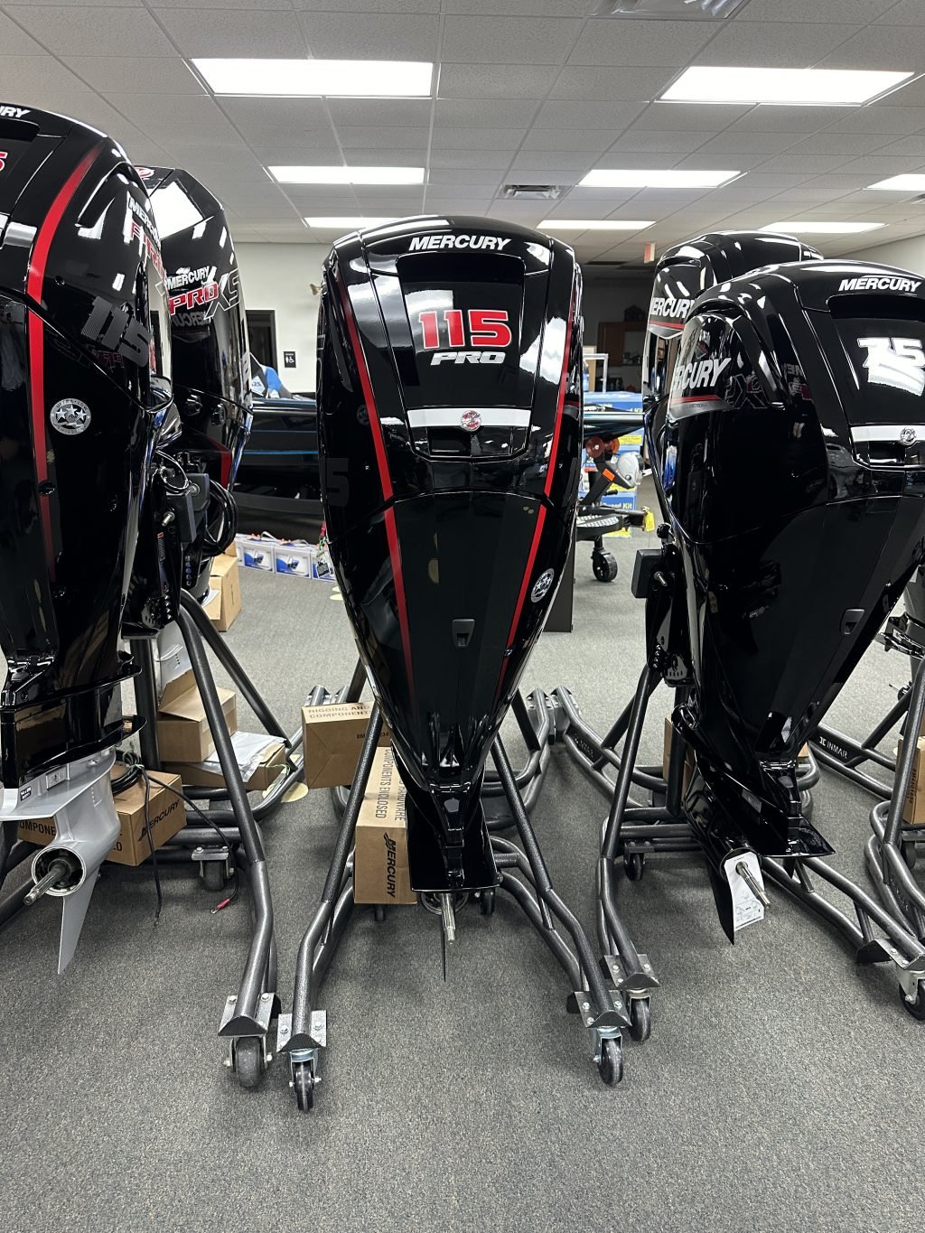 New 2024 Mercury 115HP 4-Stroke Outboard