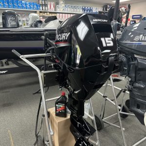 Brand New 2024 Mercury F15EH outboard motor