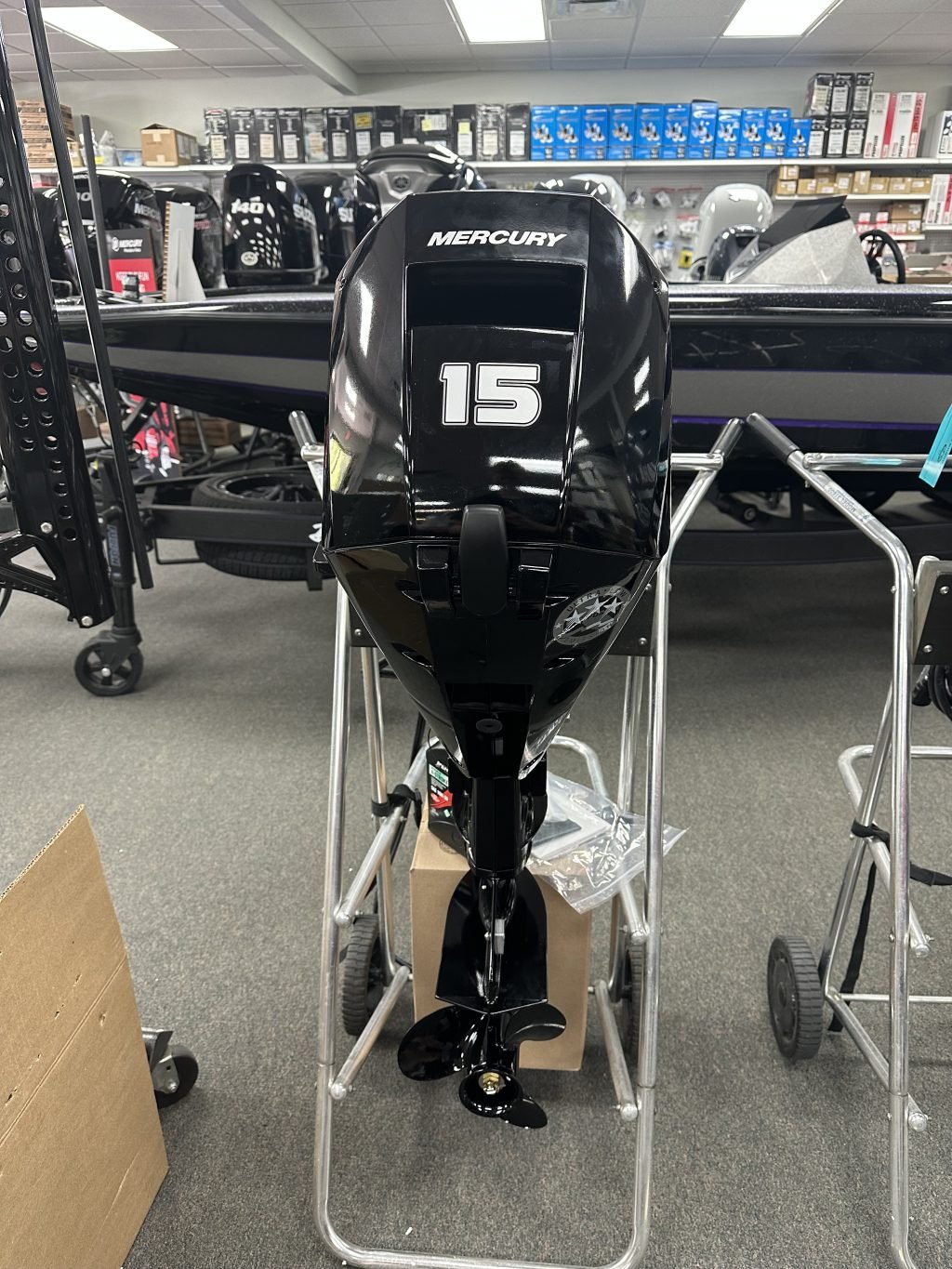 Brand New 2024 Mercury F15EH outboard motor - Image 5