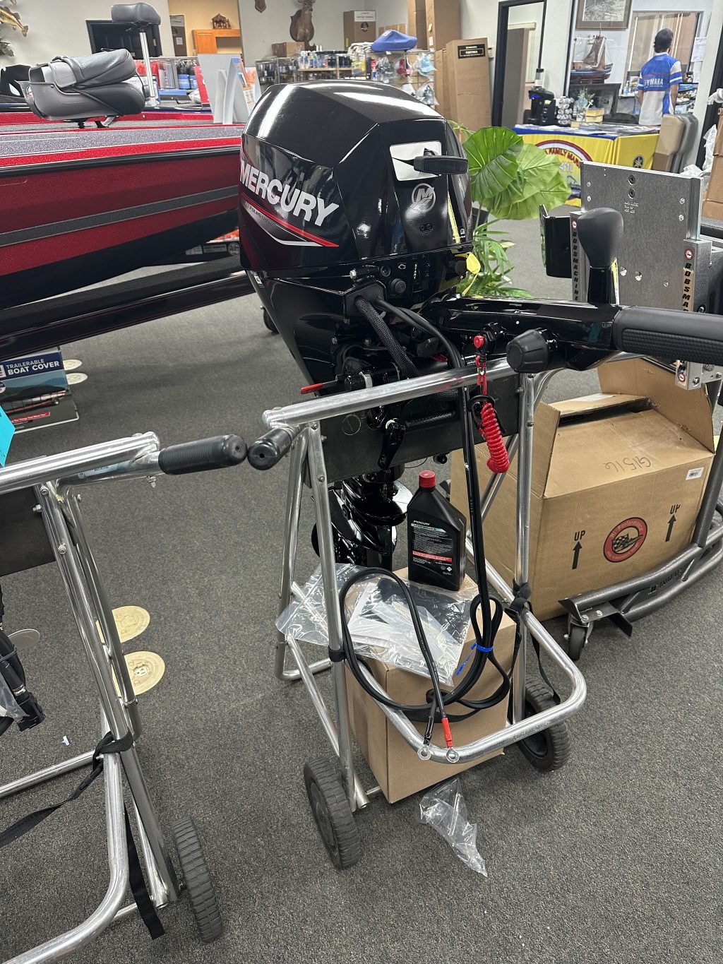 Brand New 2024 Mercury F15EH outboard motor - Image 6