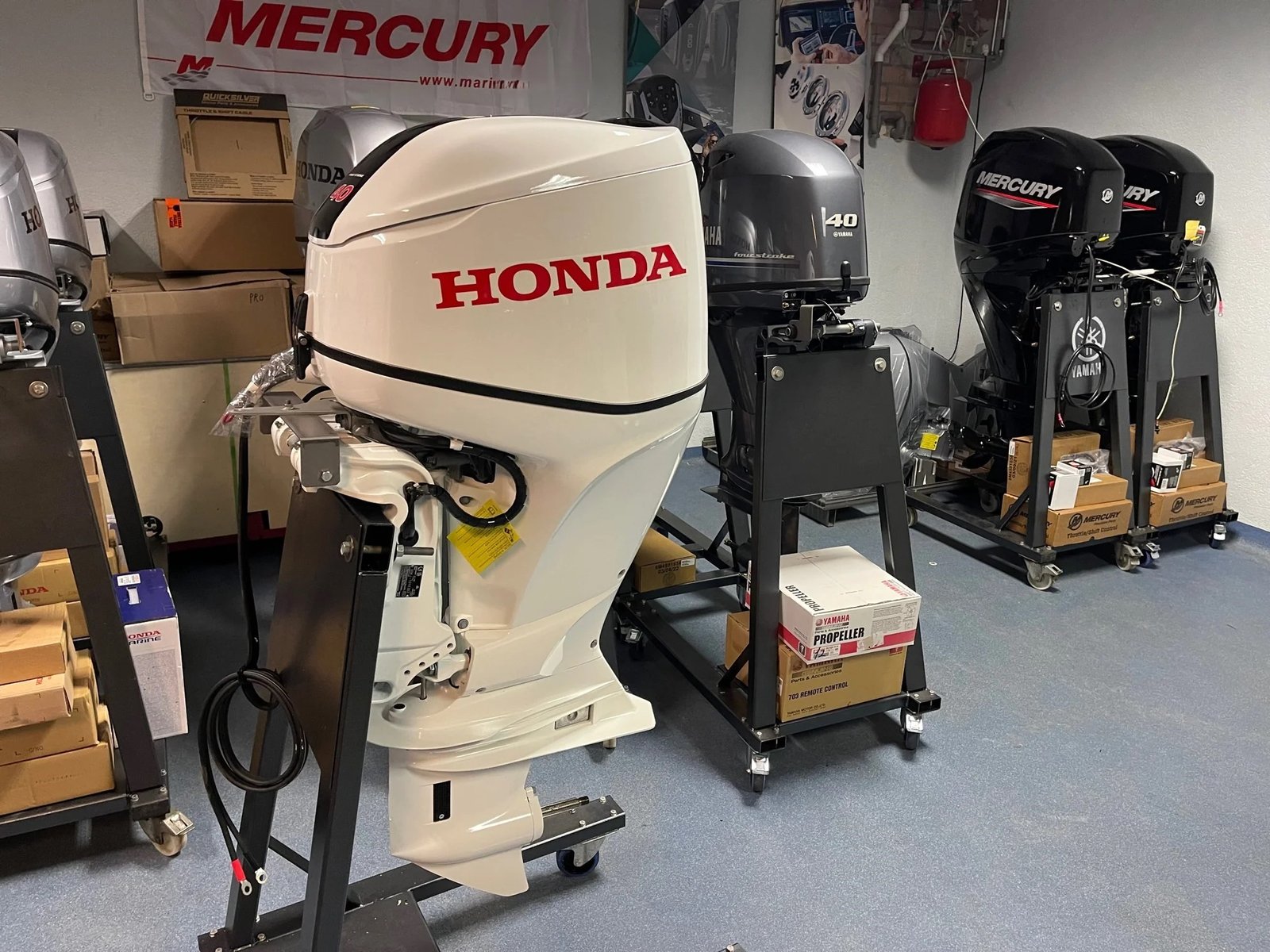 Honda BF60 outboard motor - Image 4