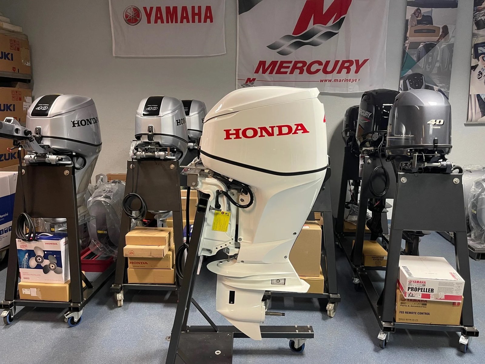 Honda BF60 outboard motor - Image 3