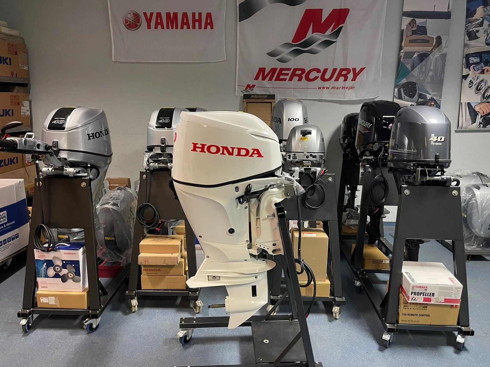 Honda BF60 outboard motor - Image 2