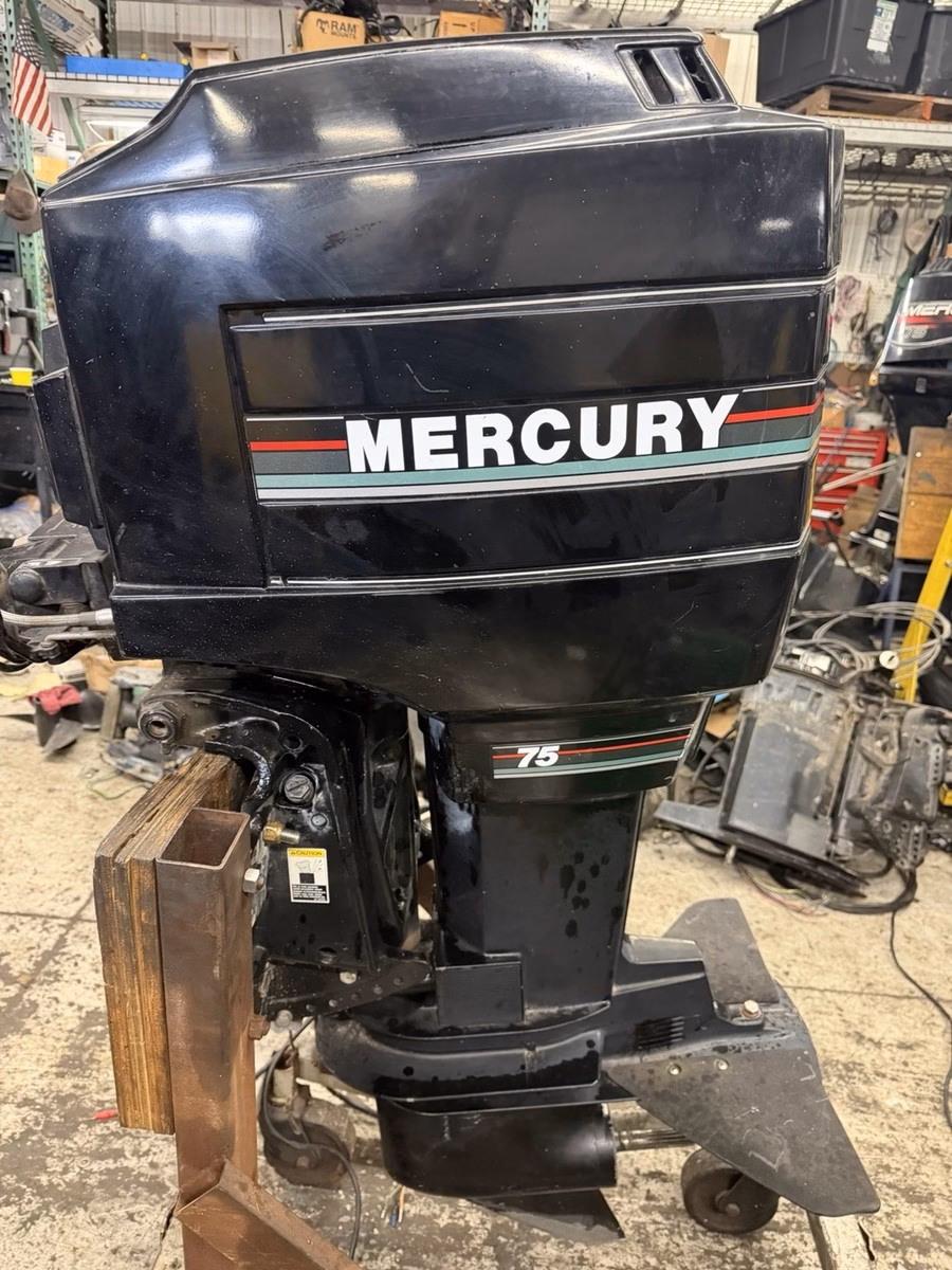 Used Mercury 75hp Outboard Motor Four Stroke - Image 2