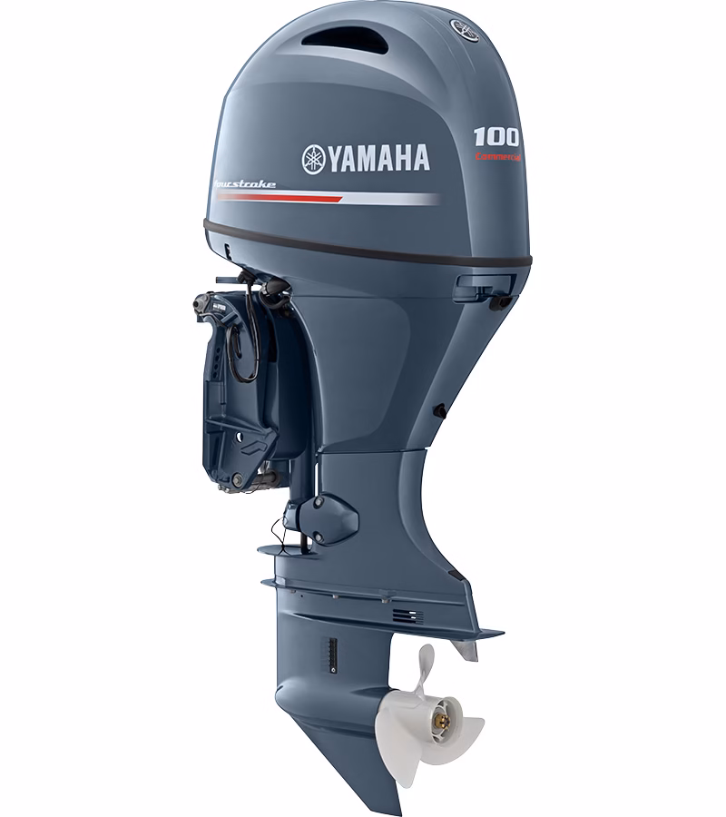 Used Yamaha 100hp Outboard Motor - Image 2