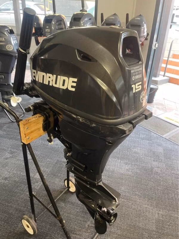 Used Evinrude 15hp Outboard Motor
