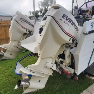 Used Evinrude 115hp Twin Outboard Motor