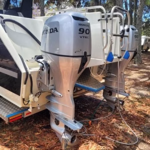 Used Honda 90hp Twin Outboard Motor