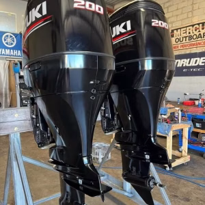 Used Suzuki 200hp Twin Outboard Motor