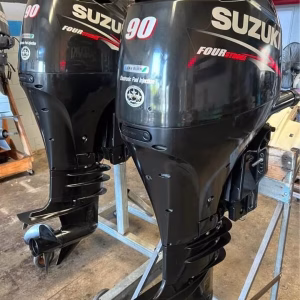 Used Suzuki 90hp Twin Outboard Motor